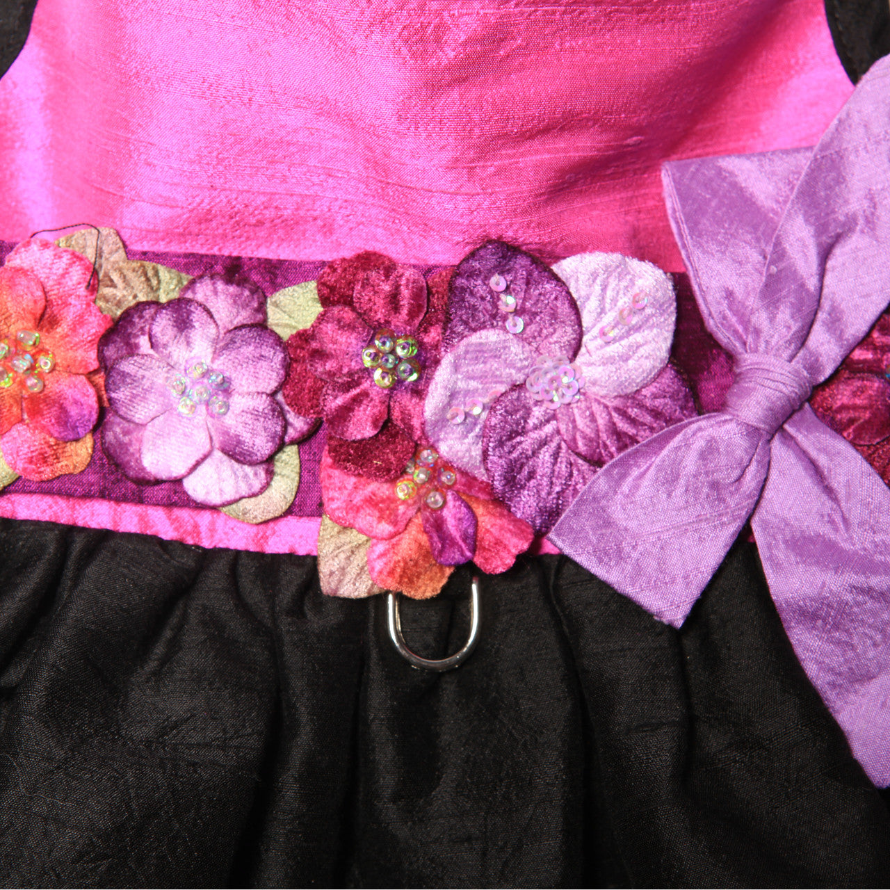 The Kaitlyn Silk Dog Harness Dress