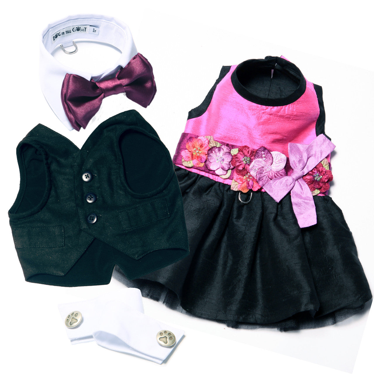 The Kaitlyn Silk Dog Harness Dress