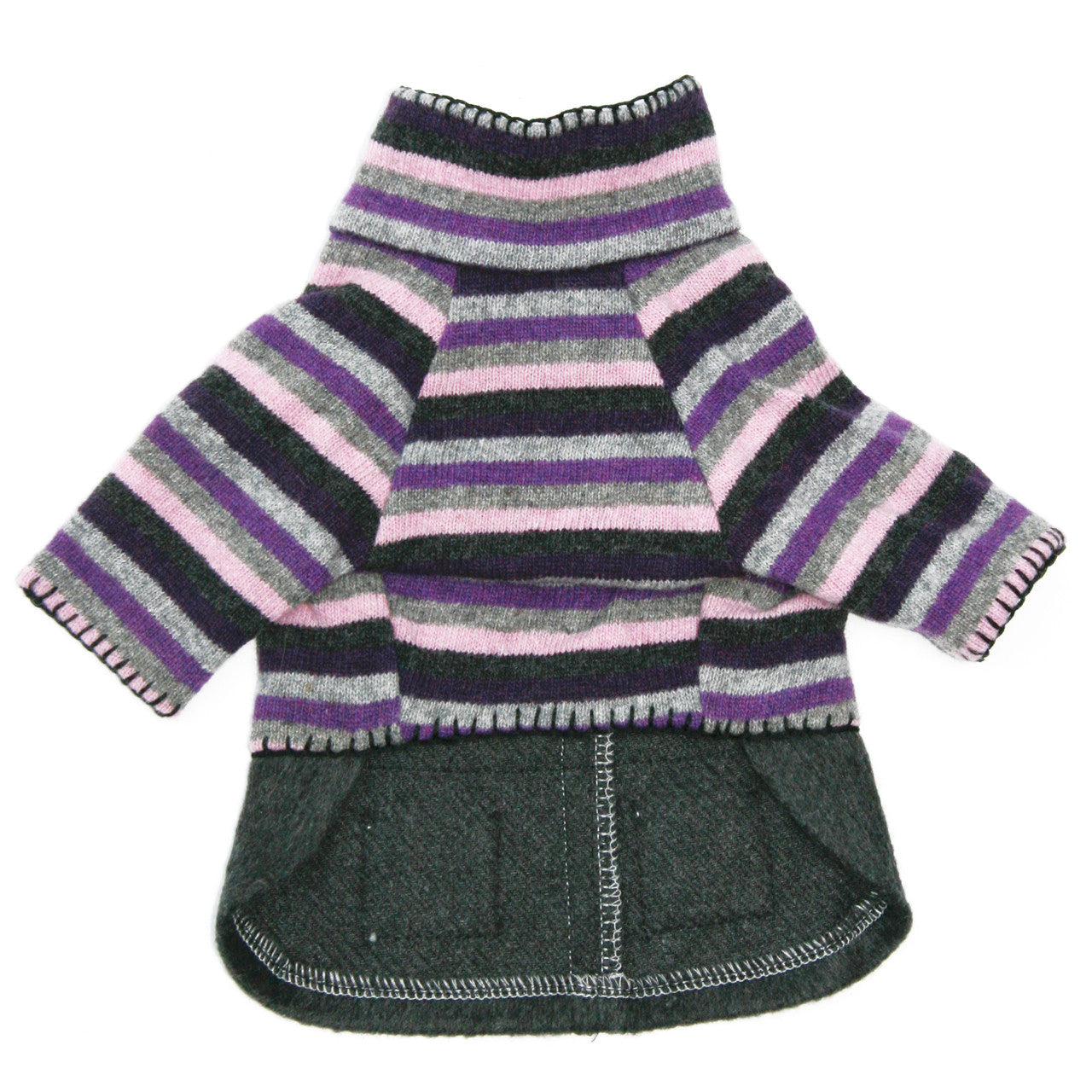 The Cozy Winter Collection - Gray Wool Sweater Dress