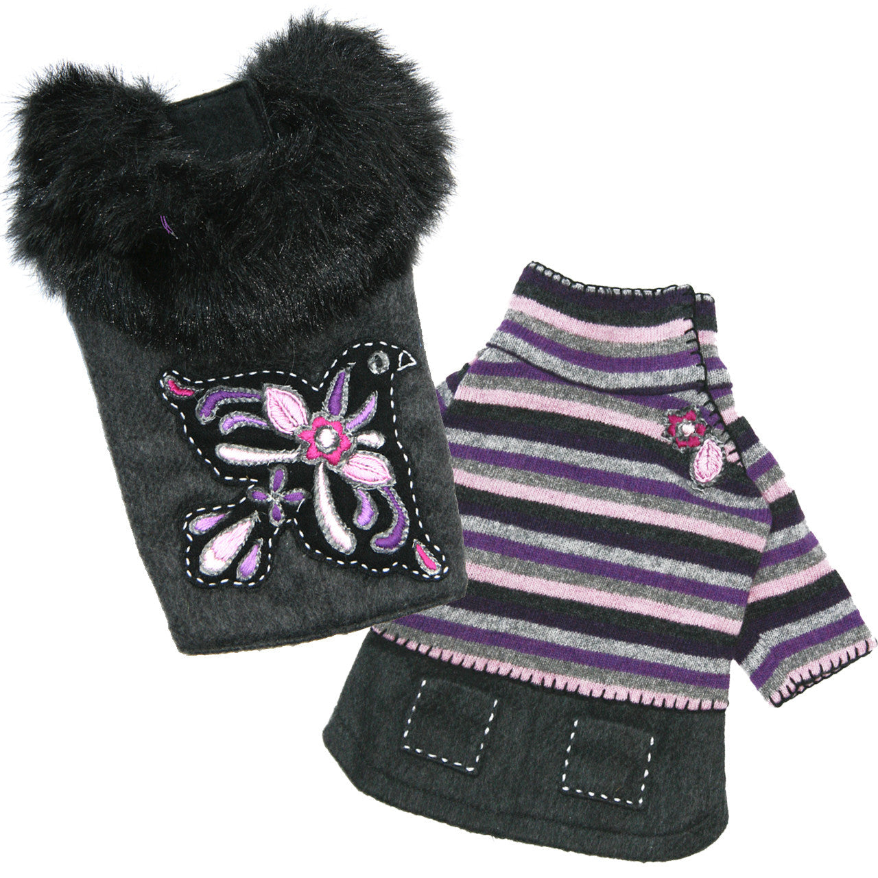 The Cozy Winter Collection - Gray Wool Sweater Dress