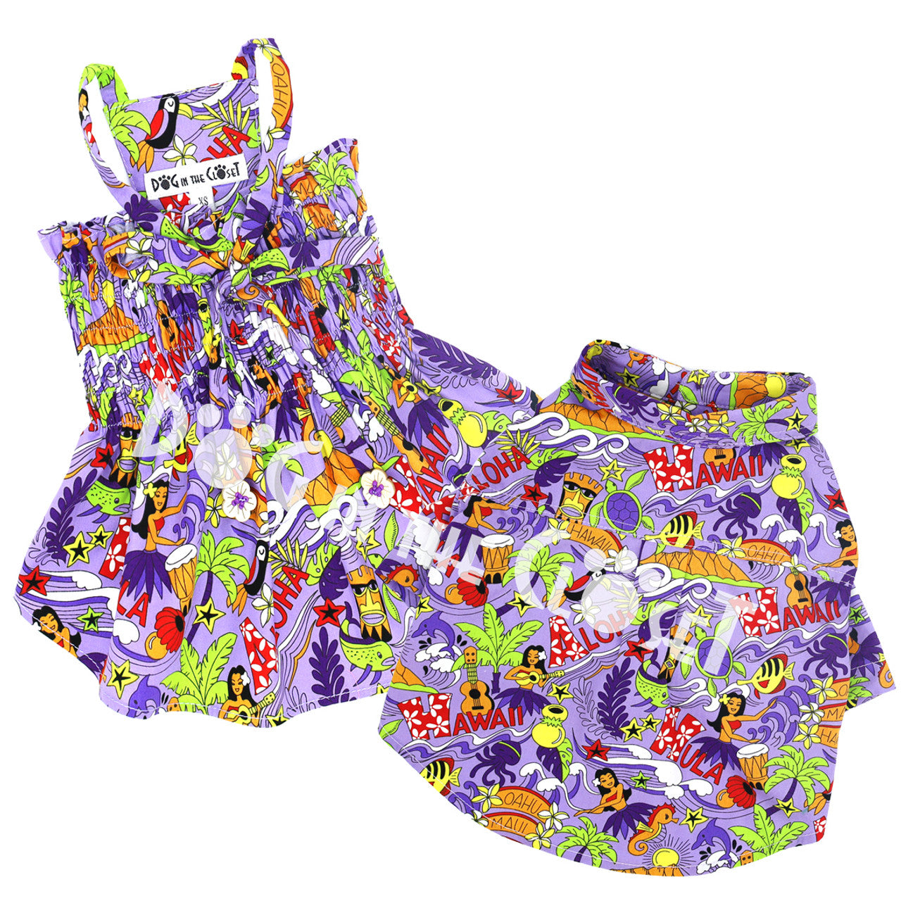 Aloha Purple Hawaiian Shirt