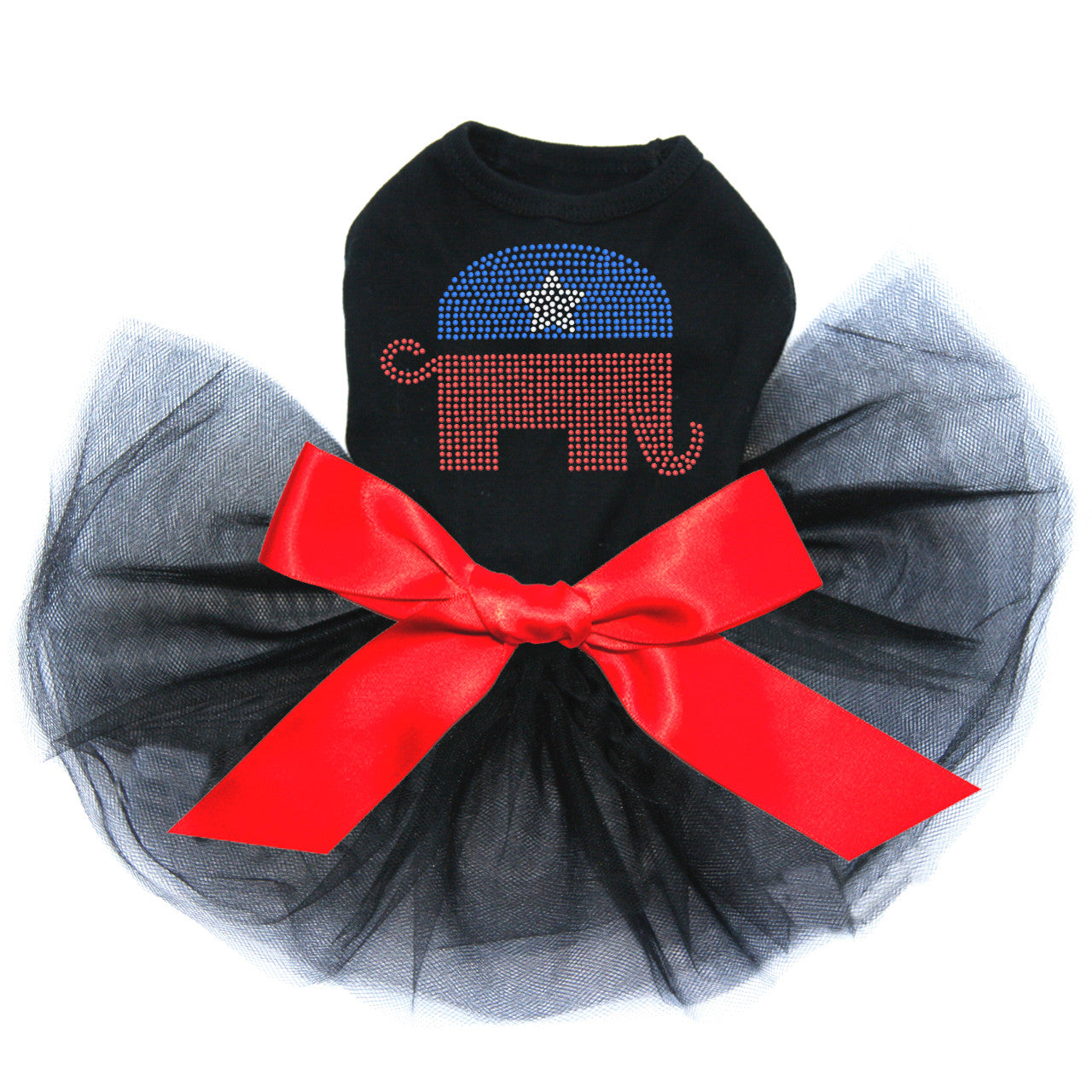 Patriotic Elephant - Custom Tutu