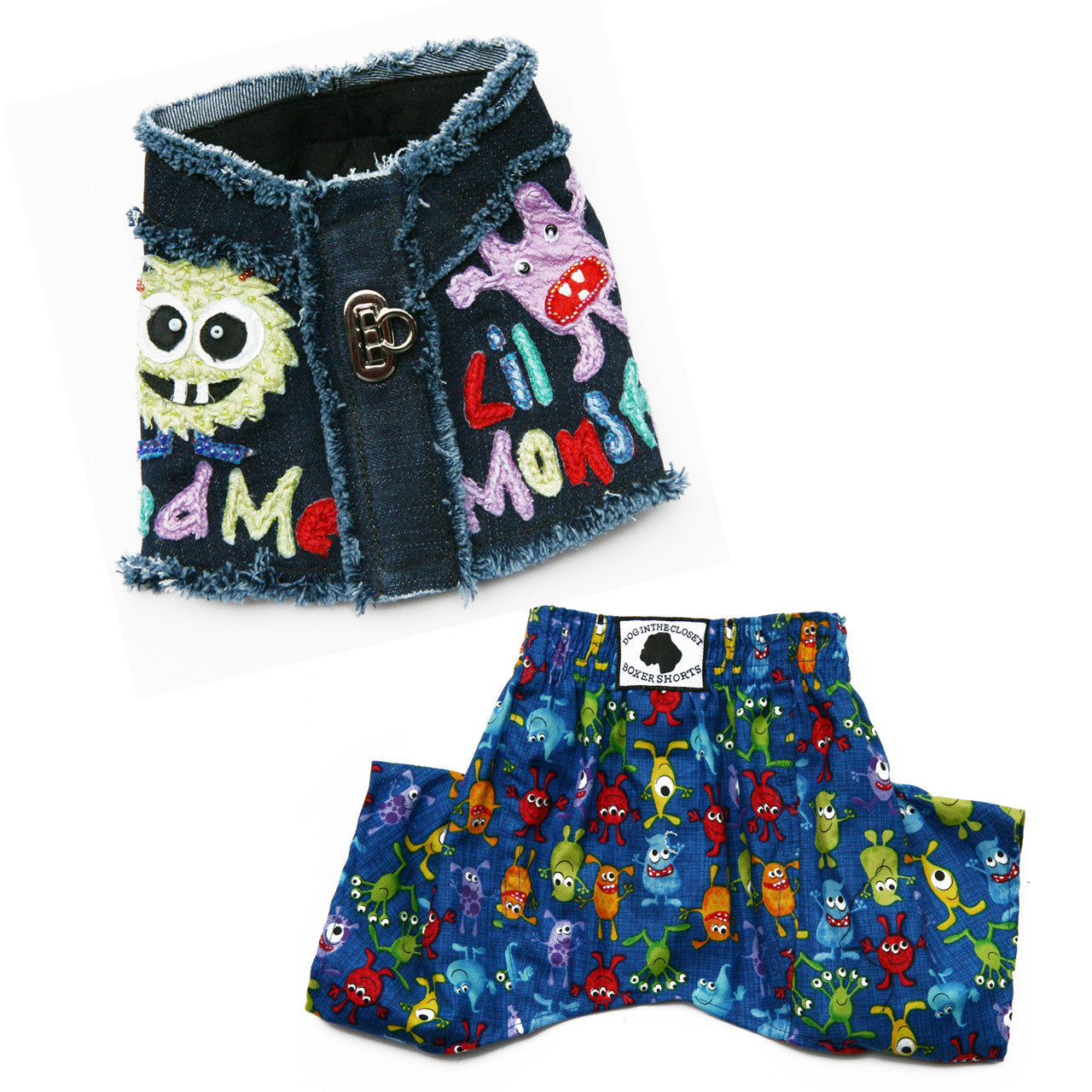 Little Monsters Collection - Boxer Shorts for Dogs