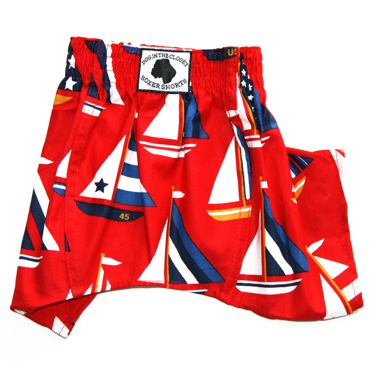 Sailboats Boxer Shorts for Dogs