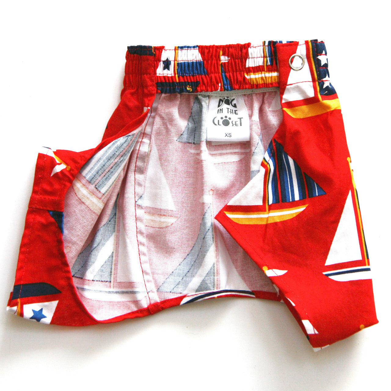 Sailboats Boxer Shorts for Dogs