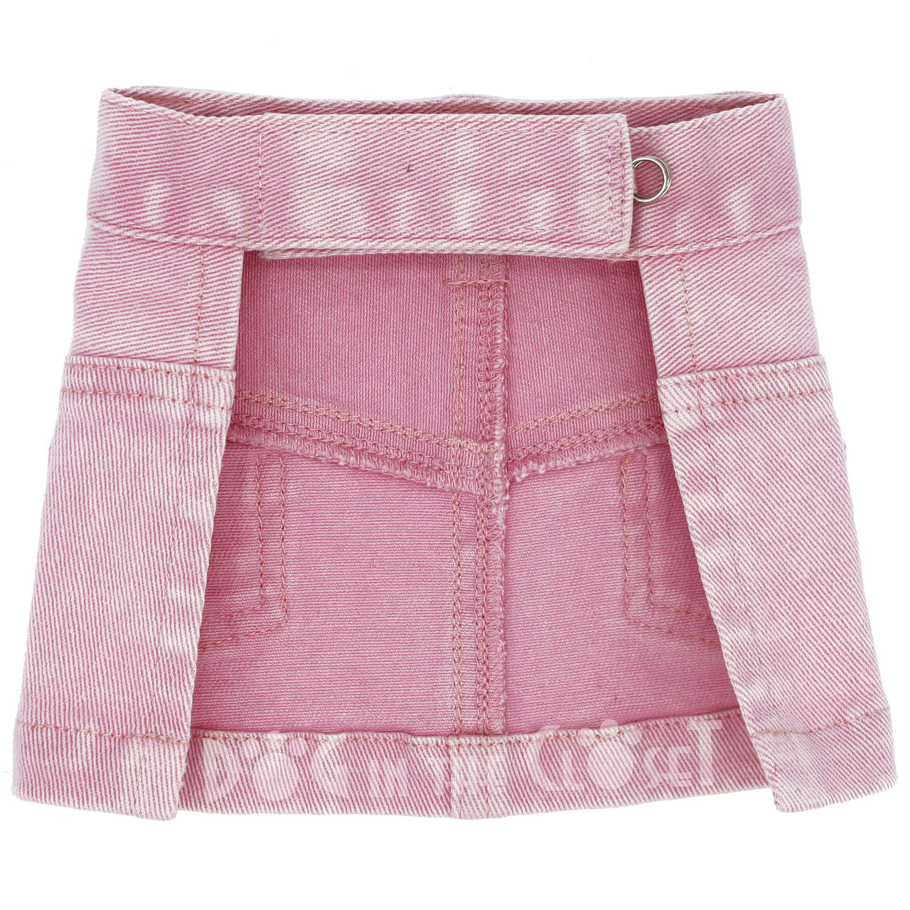 Pink Jane Denim Dog Skirt
