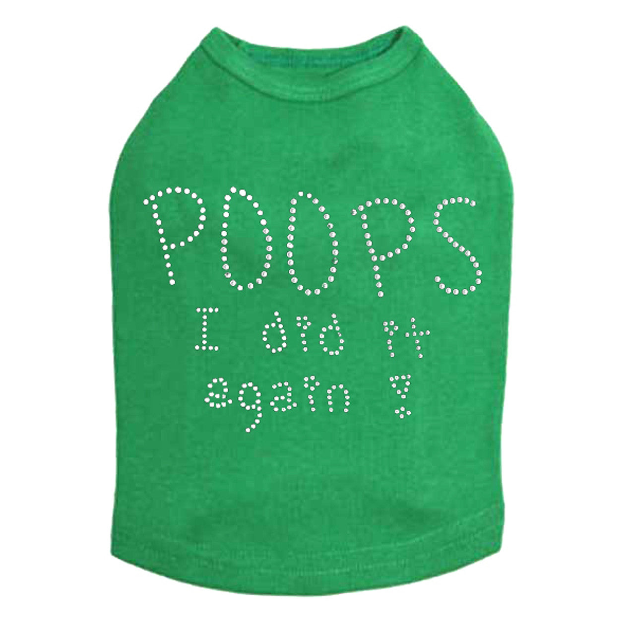 Poops I Did It Again - Dog Tank