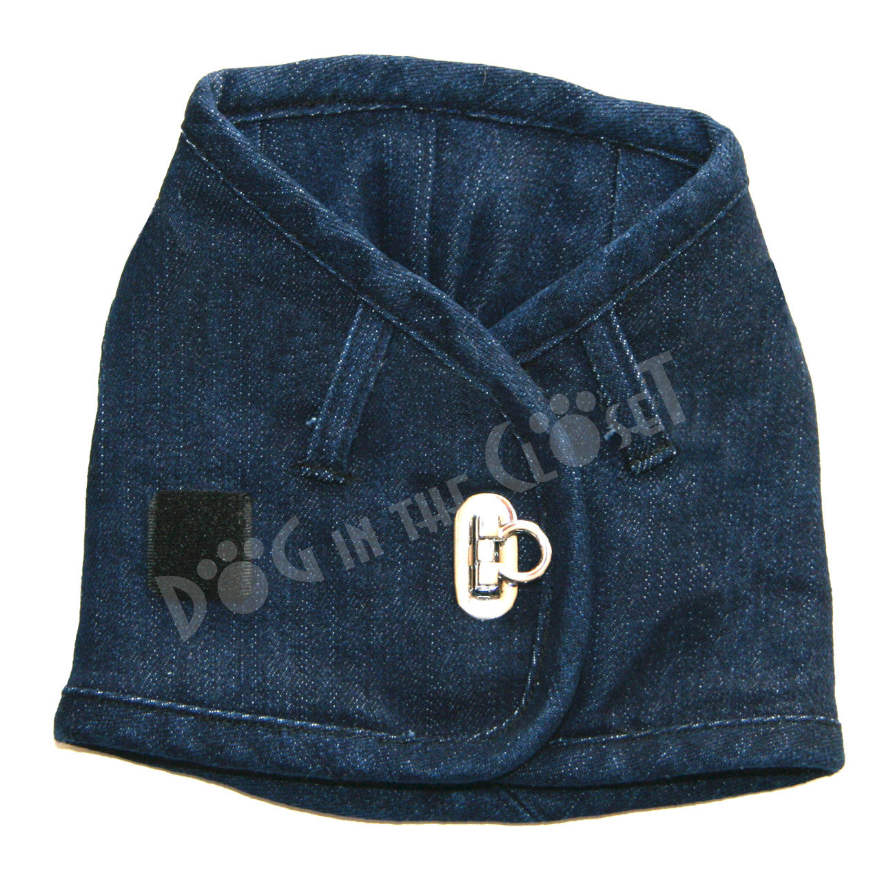 The Basic Hollywood Denim Harness Vest (Collars & Patches Sold Separately)