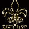Fleur de Lis - Who Dat - Custom Tutu