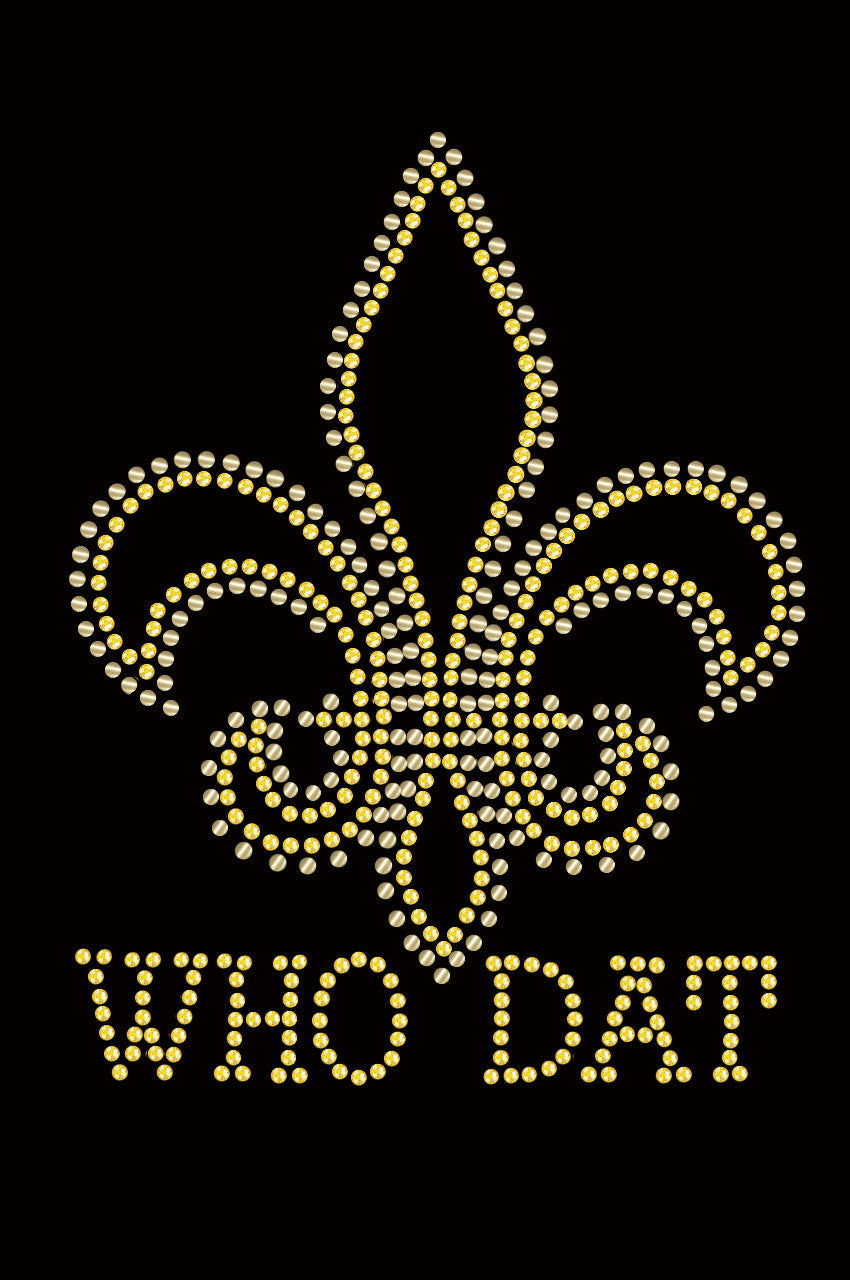 Fleur de Lis - Who Dat - Custom Tutu