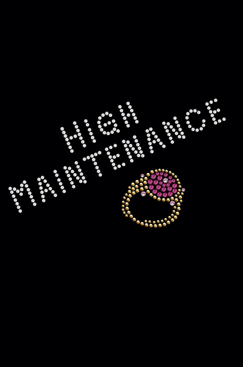 High Maintenance (Fuchsia Ring) - Dog Tank