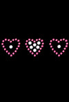 Three Little Hearts - Women's T-shirt