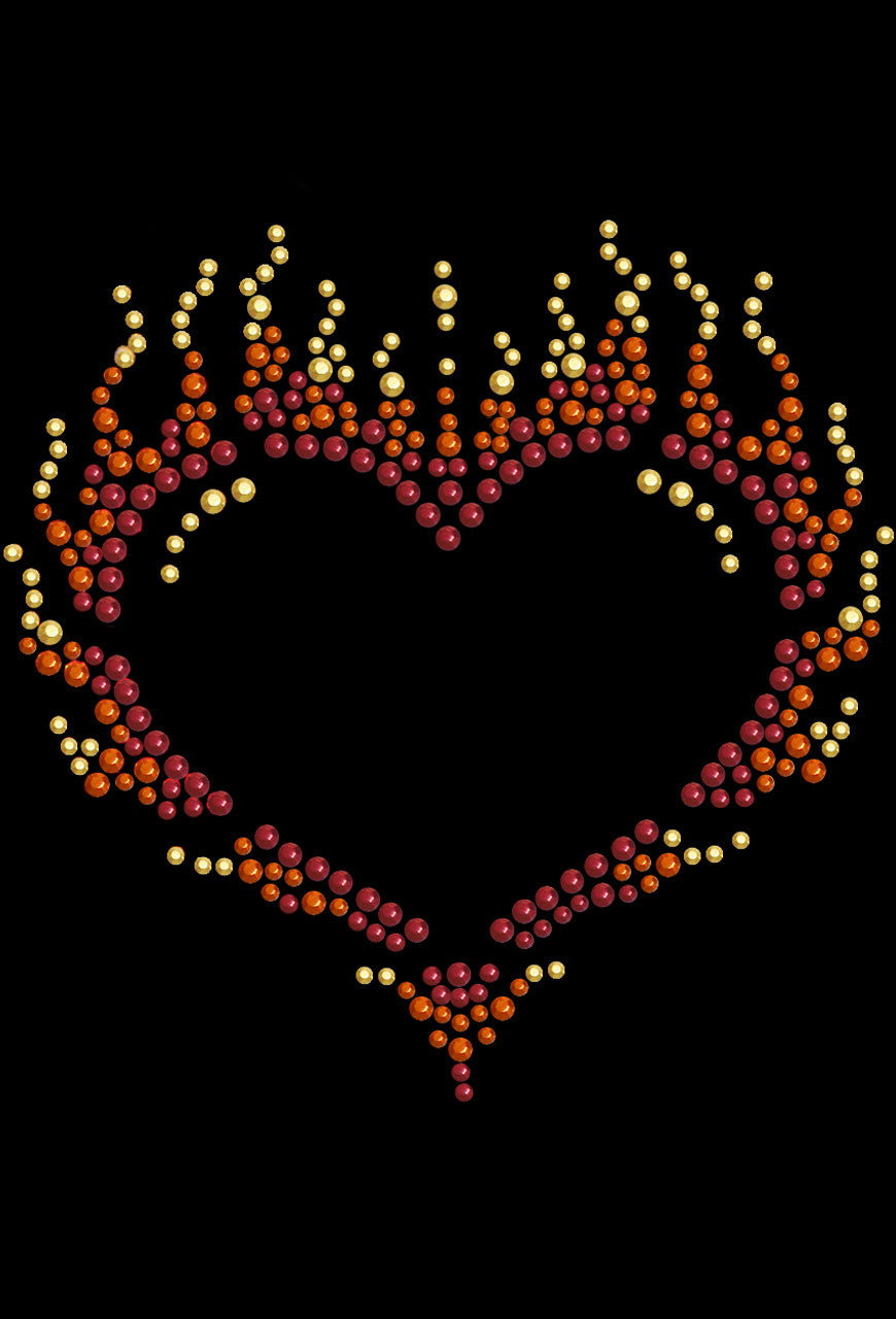 Flame Heart - Women's T-shirt