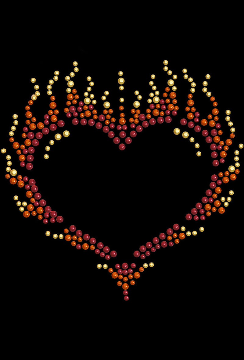 Flame Heart - Women's T-shirt