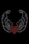 Heart with Wings 1 - Womens T-shirt