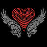 Heart with Wings 2 - Women's T-shirt