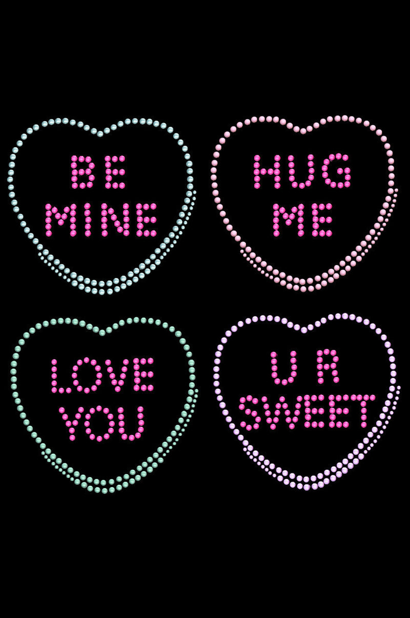 Candy Conversation Hearts - Women's T-shirt