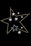 Gold & Silver Stars - Bandanna