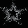 Star (Clear Rhinestones) - Bandanna
