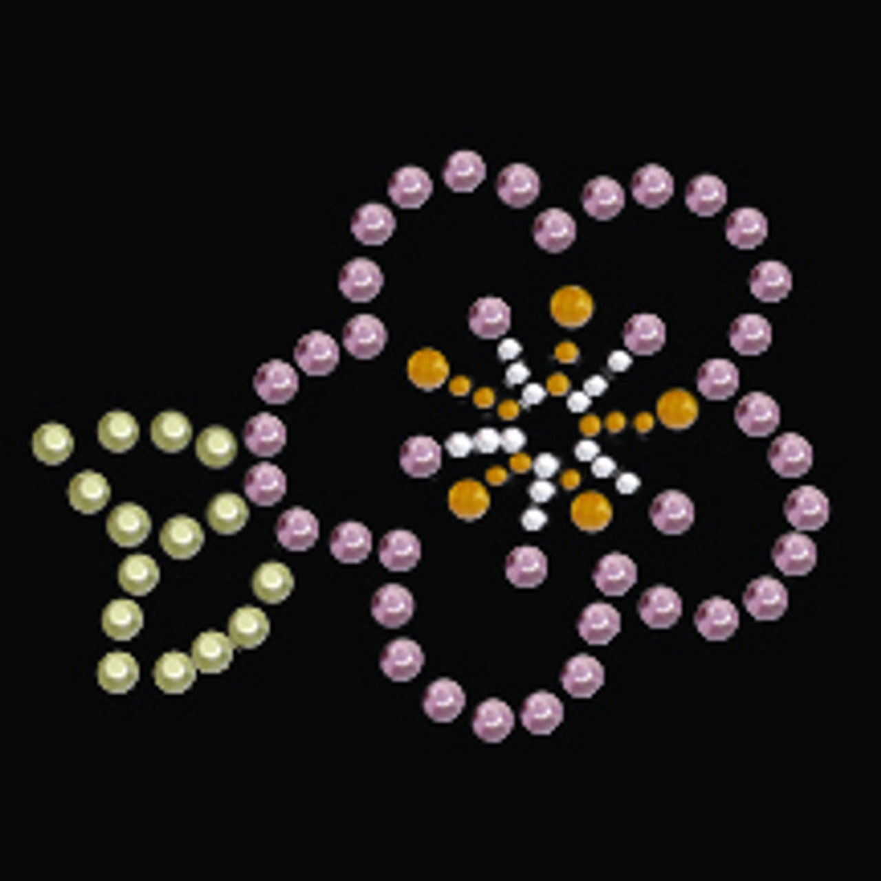 Small Rhinestone Design Added to Front of Dog Tutu