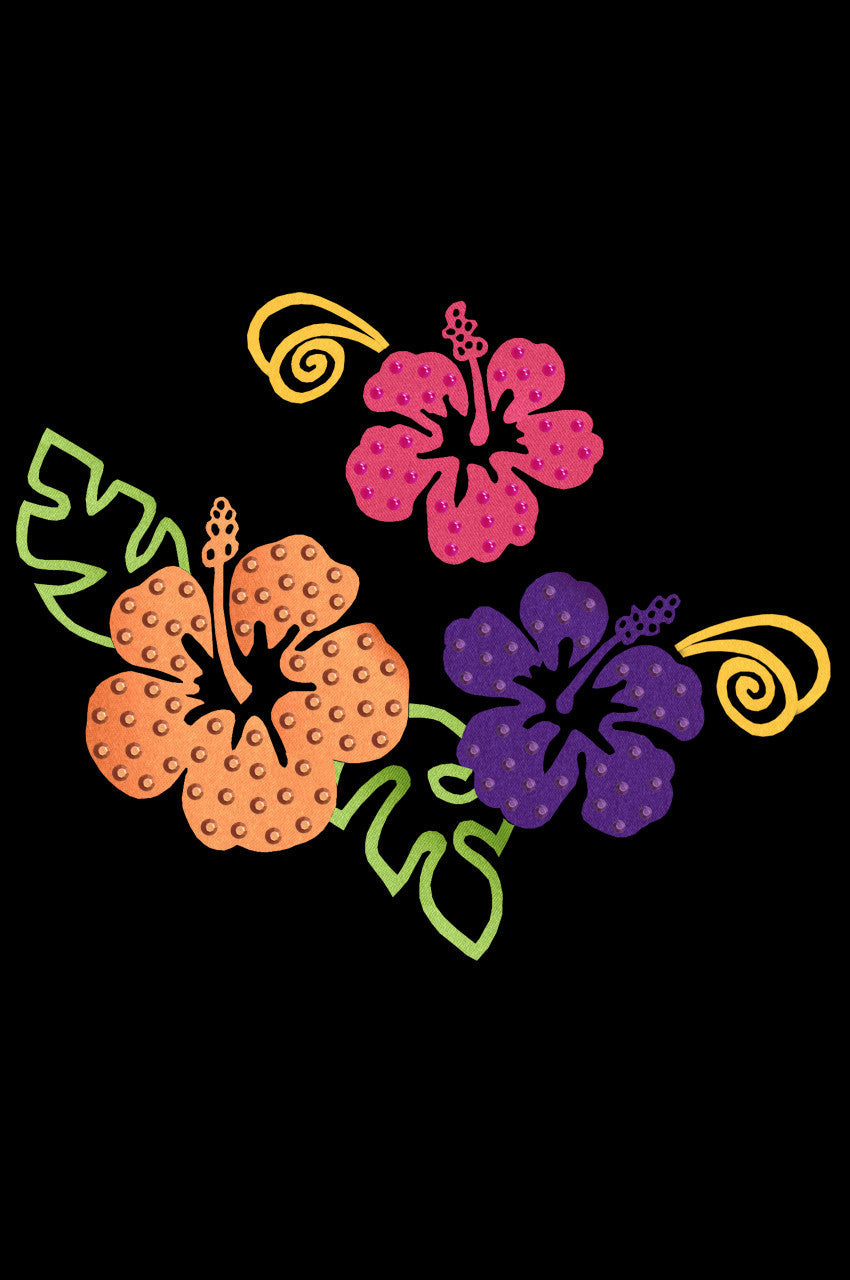 Satin Hibiscus - Womens T-shirt