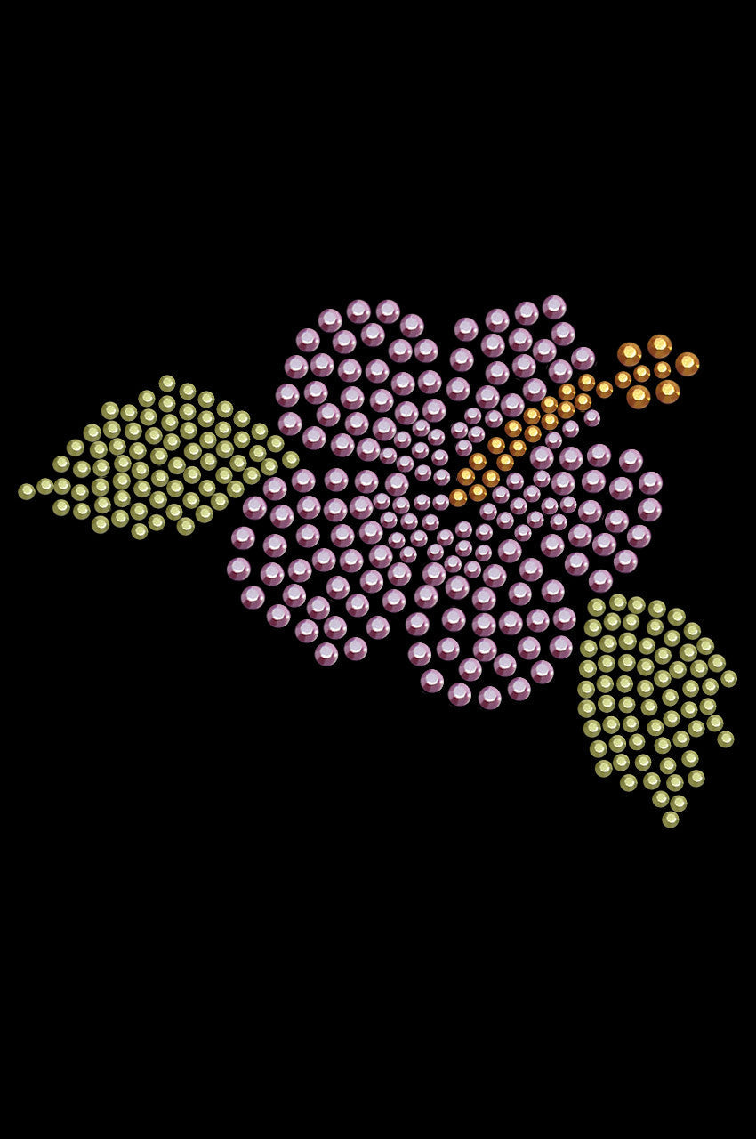 Small Light Pink Hibiscus - Bandanna