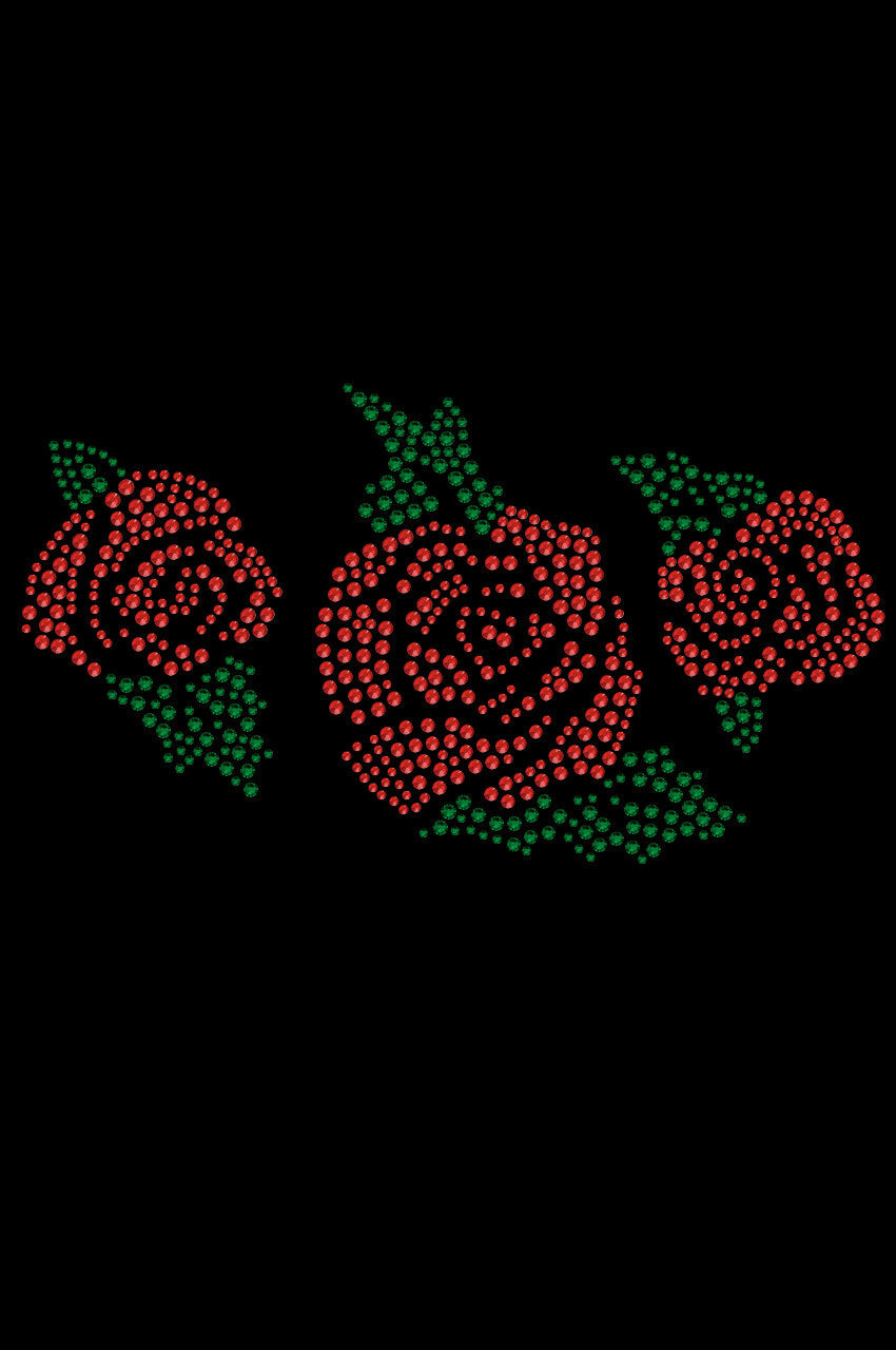 Red Roses - Womens T-shirt