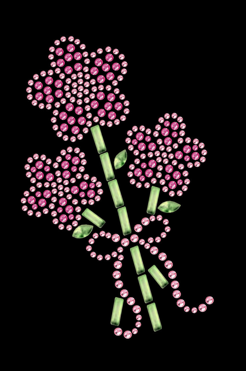 Pink Flower Bouquet - Custom Tutu