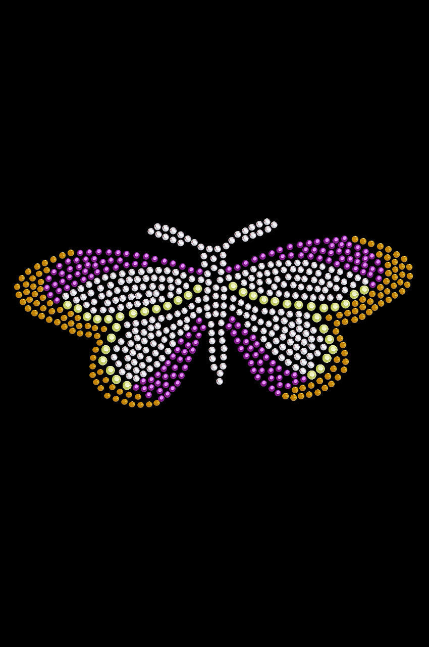 Magenta Butterfly - Womens T-shirt