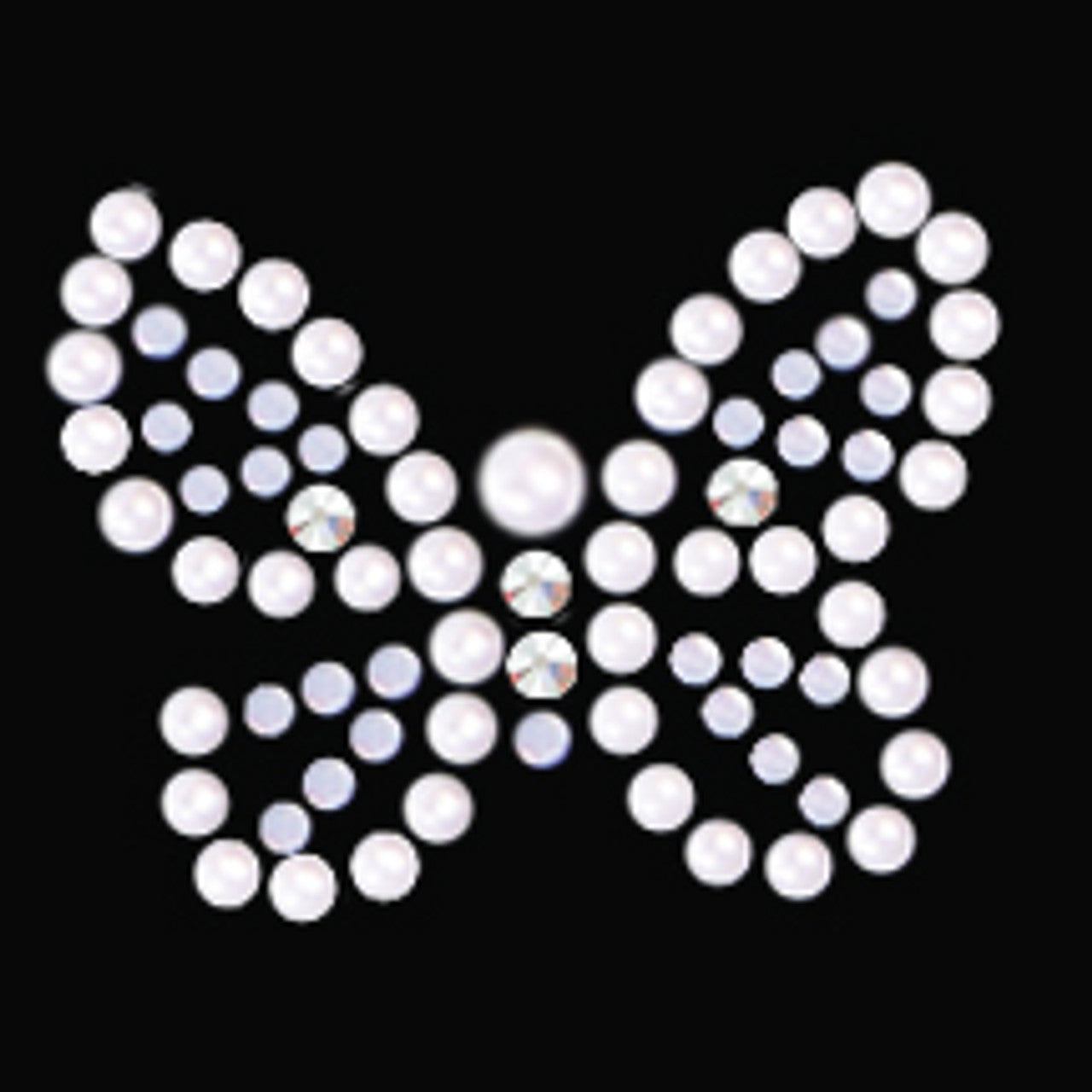 Small Rhinestone Design Added to Front of Dog Tutu