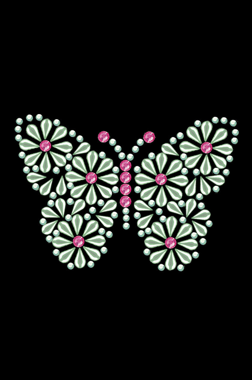 Green Nailhead Butterfly - Women's T-shirt
