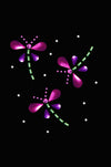Pink & Purple Nailhead Dragonflies - Bandannas