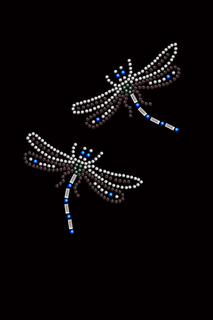Two Small Dragonfly - Womens T-shirt