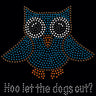 Blue Owl with Hoo Let the Dogs Out? - Custom Tutu
