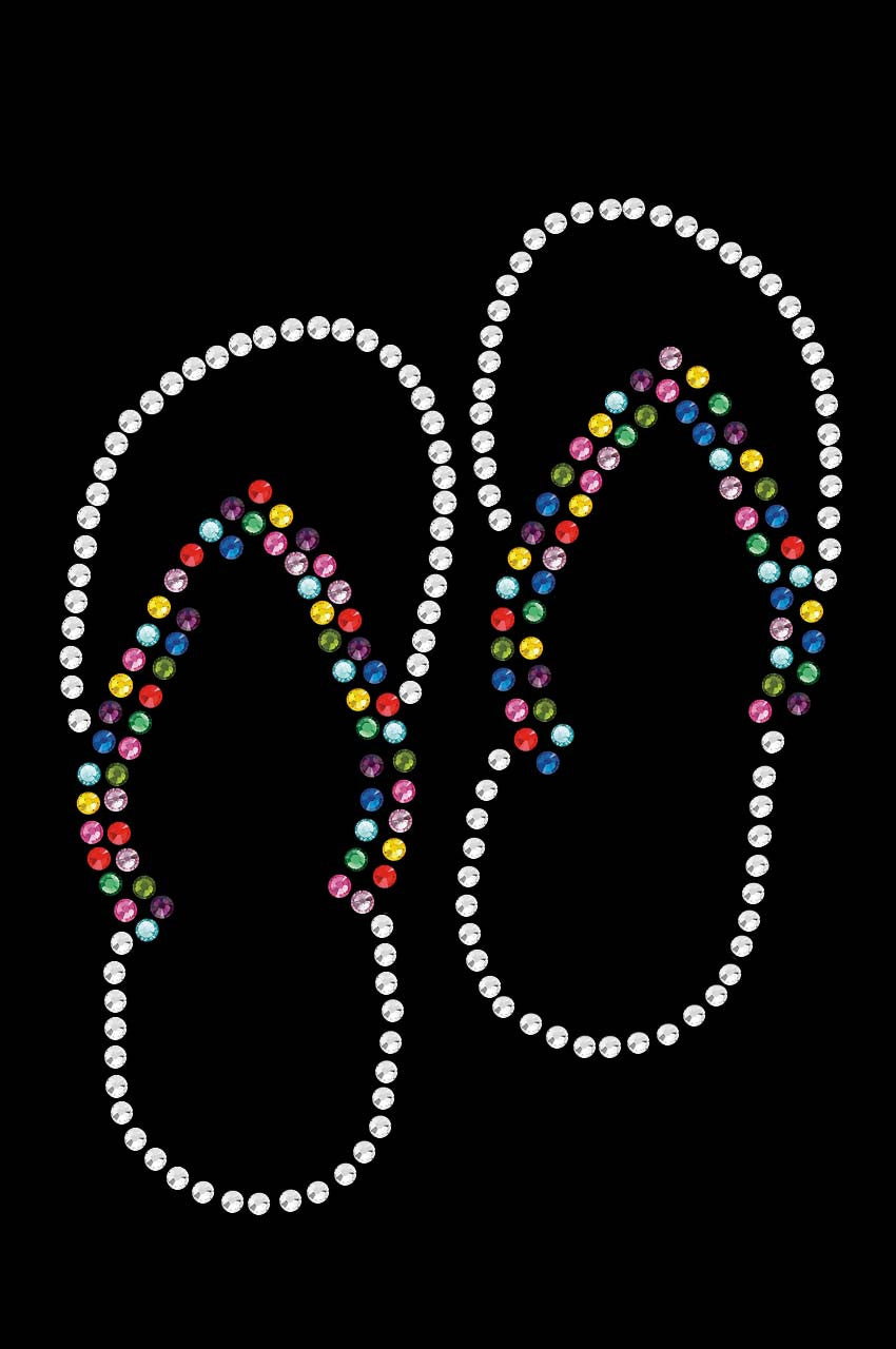 Flip Flops (Rhinestone) - Bandanna