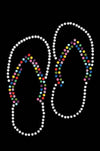 Flip Flops (Rhinestone) - Custom Tutu