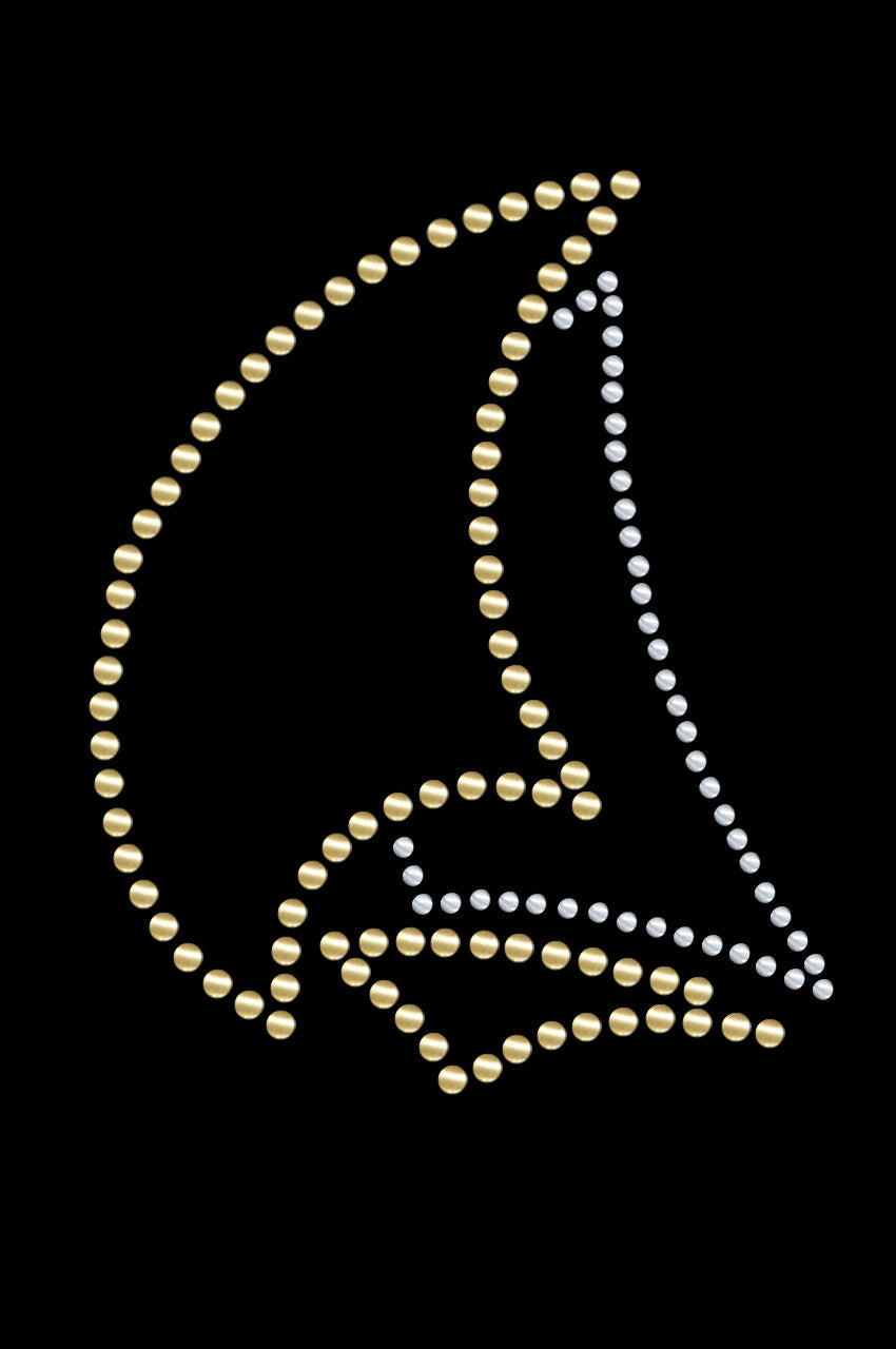 Sailboat (Small - Nailhead) - Custom Tutu