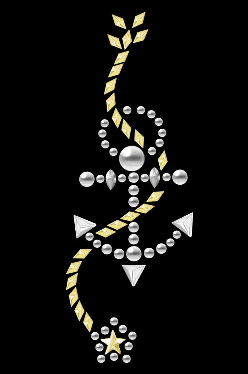 Anchor with Rope (Nailhead) - Bandanna