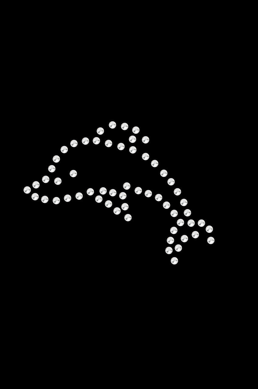Dolphin (Small Rhinestone) - Bandanna