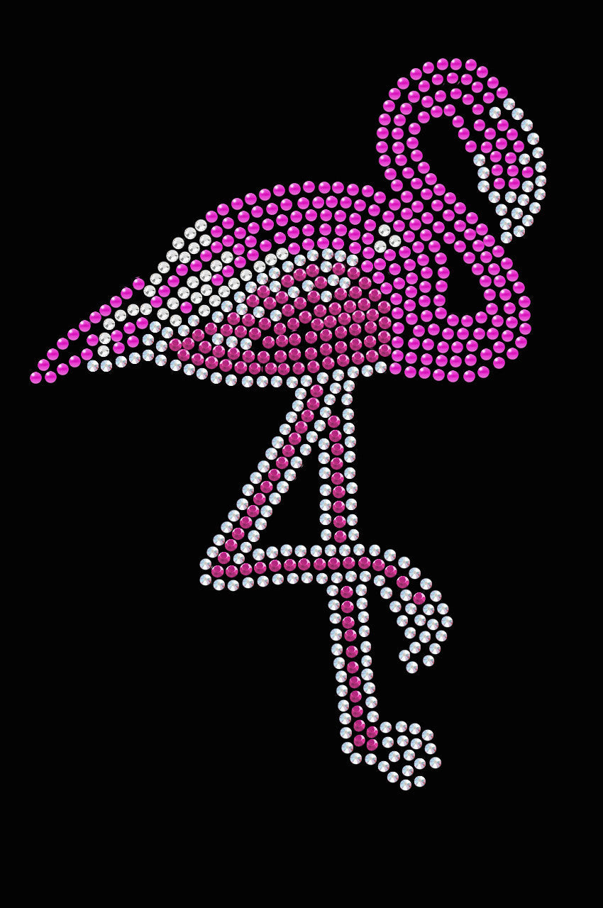 Pink Flamingo (Iridescent /AB) - Custom Tutu