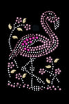 Pink Flamingo with Nailhead Flowers - Custom Tutu