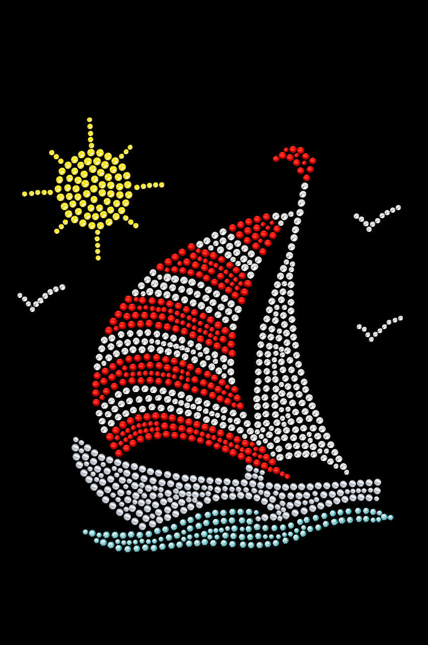 Sailboat (Rhinestone & Nailhead) - Custom Tutu