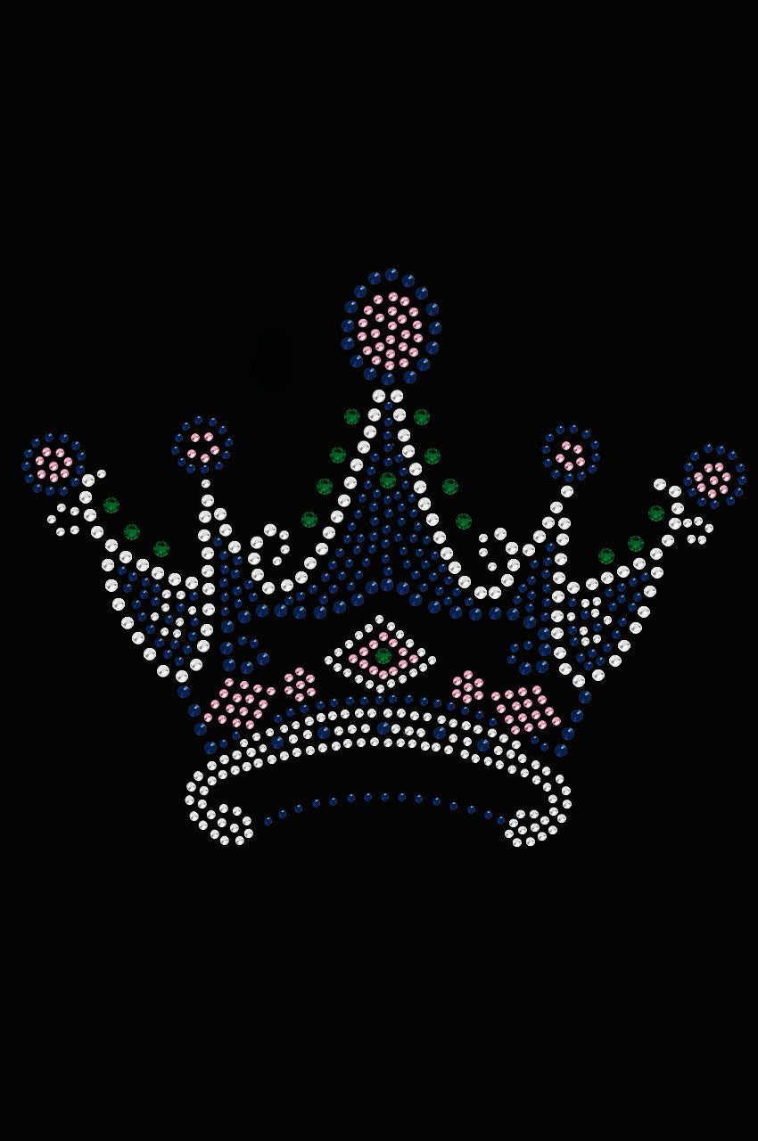 Crown 16 (Blue, Green, & Pink) - Custom Tutu