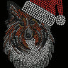 Sheltie Face with Santa Hat - Custom Tutu