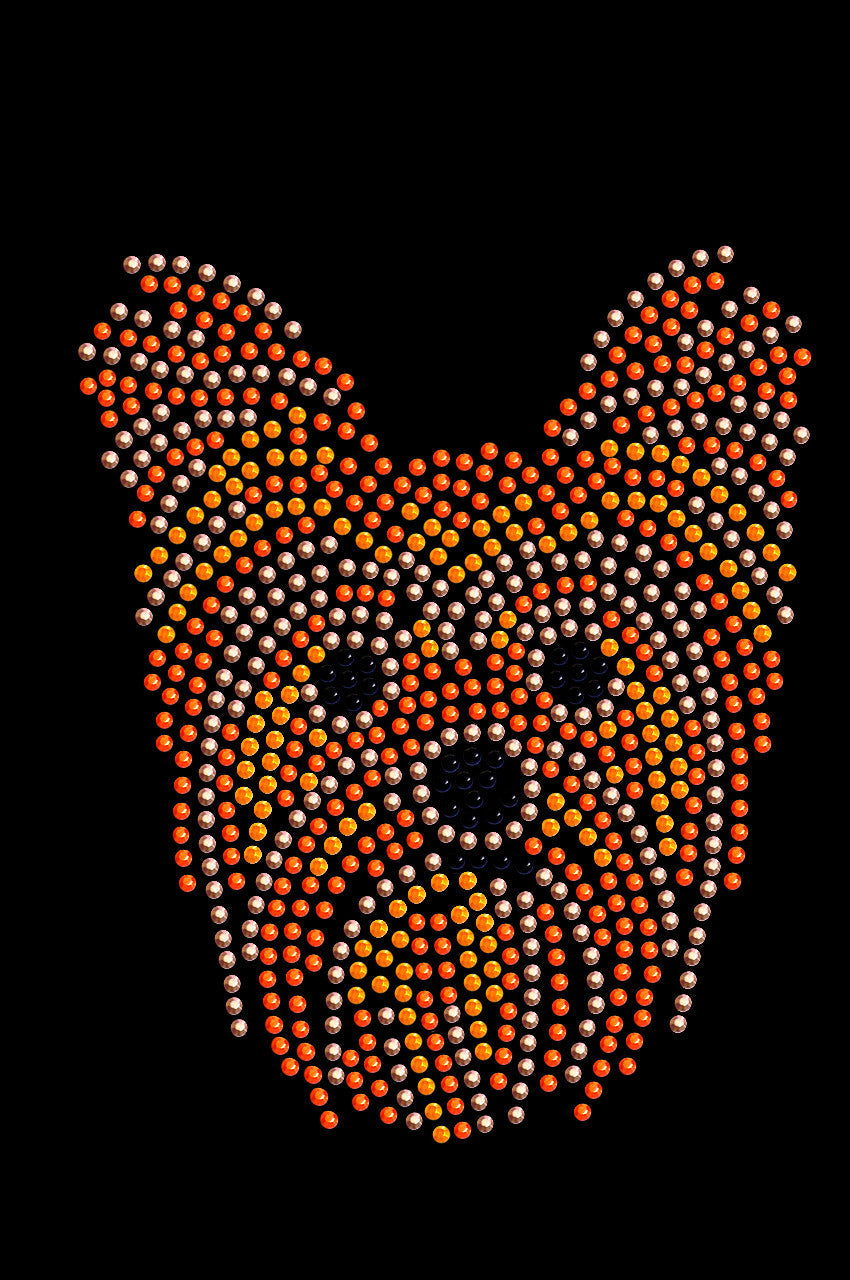 Yorkie Face 2 - bandana