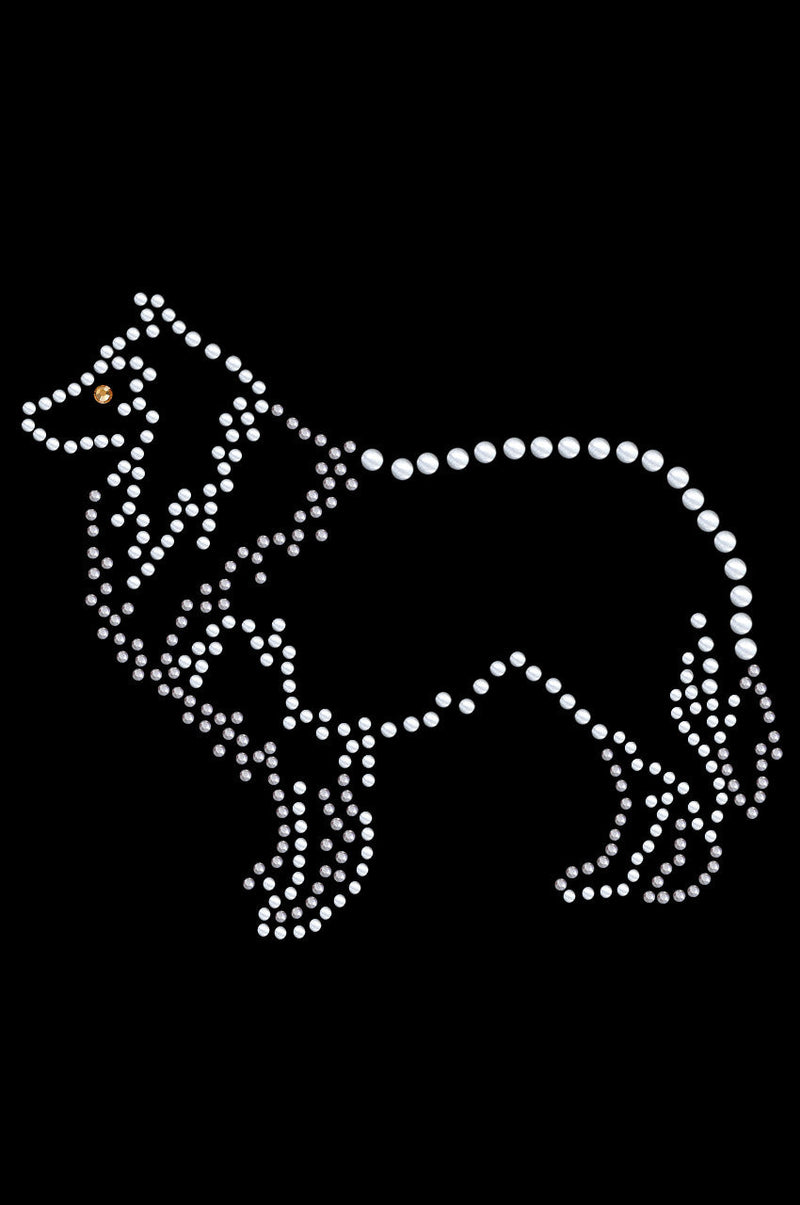 Collie Outline - bandana