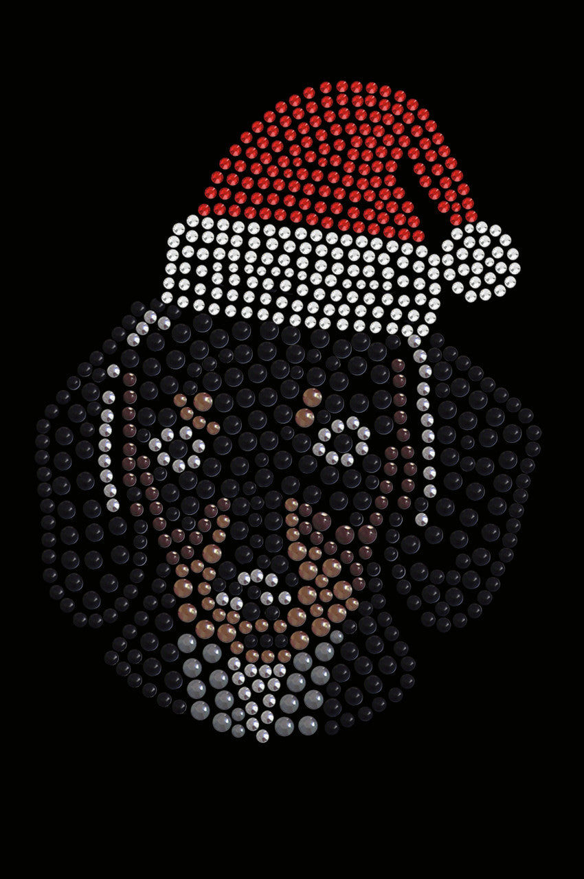 Dachshund Face with Santa Hat - Custom Tutu