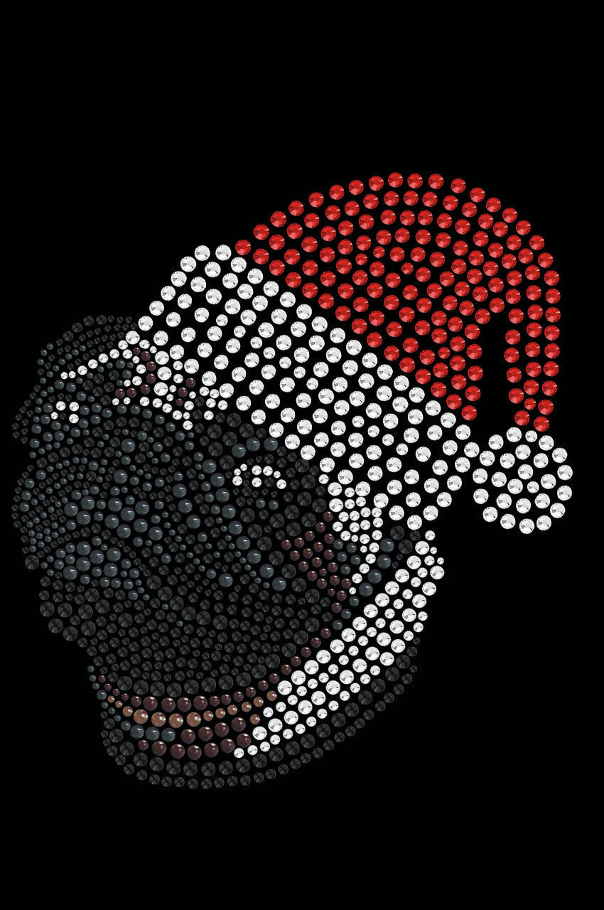 Pug with Santa Hat - Custom Tutu