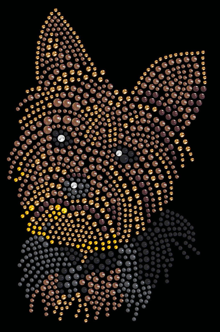 Yorkie Face 1 - bandana