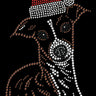 Italian Greyhound Face with Santa Hat - Custom Tutu